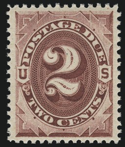 Sale Number 924, Lot Number 131, 1891 American Bank Note Co. Postage Due Issue Sale Number 924, Lot Number 131, 1891 American Bank Note Co. Postage Due Issue