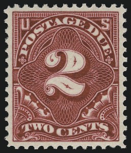 Sale 924, Lot 138, 1894 Unwatermarked Bureau Postage Due Issue