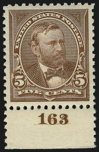 Sale 924, Lot 81, 1894 Unwatermarked Bureau Issue