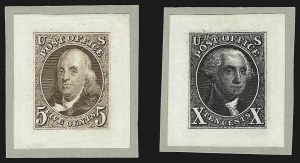 Sale 930, Lot 1015, Essays, Proofs and Specimens: Postmasters` Provisionals thru 1847 Issue