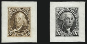 Sale 930, Lot 1018, Essays, Proofs and Specimens: Postmasters` Provisionals thru 1847 Issue