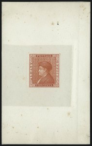 Sale 930, Lot 1022, Essays, Proofs and Specimens: 1851-56 Issue