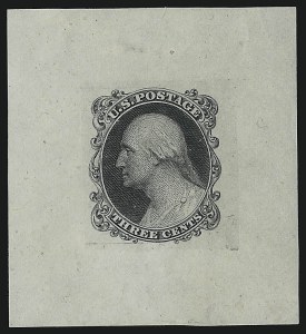 Sale 930, Lot 1033, Essays, Proofs and Specimens: 1851-56 Issue