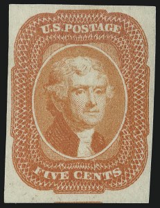 Sale 930, Lot 1034, Essays, Proofs and Specimens: 1851-56 Issue