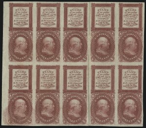 Sale 930, Lot 1062, Essays, Proofs and Specimens: 1861-68 Issues