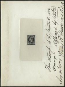 Sale 930, Lot 1216, Essays, Proofs and Specimens: Columbian and Later Issues