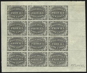 Sale 930, Lot 1280, Postmasters` Provisionals