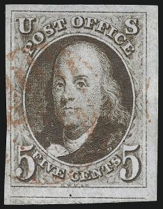Sale 930, Lot 1285, 1847 Issue (Scott 1-2)