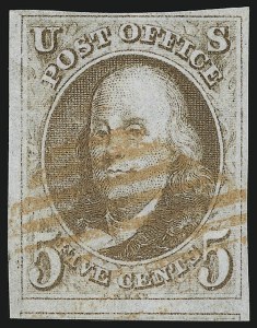 Sale 930, Lot 1303, 1847 Issue (Scott 1-2)