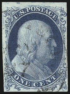 Sale 930, Lot 1366, 1851-56 Issue (Scott 5-17)