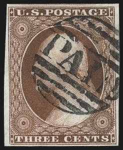 Sale 930, Lot 1400, 1851-56 Issue (Scott 5-17)