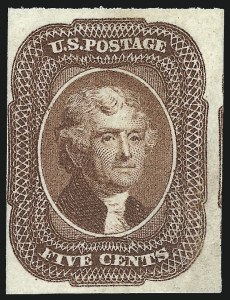 Sale 930, Lot 1418, 1851-56 Issue (Scott 5-17)