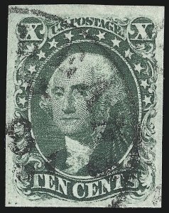 Sale 930, Lot 1428, 1851-56 Issue (Scott 5-17)
