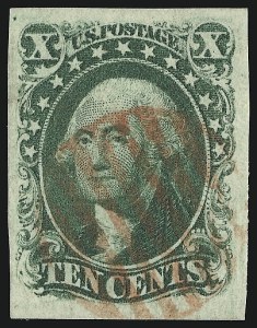 Sale 930, Lot 1435, 1851-56 Issue (Scott 5-17)