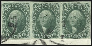 Sale 930, Lot 1447, 1851-56 Issue (Scott 5-17)