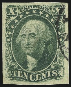 Sale 930, Lot 1463, 1851-56 Issue (Scott 5-17)