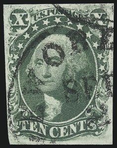 Sale 930, Lot 1475, 1851-56 Issue (Scott 5-17)
