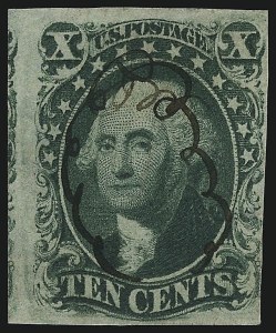 Sale 930, Lot 1478, 1851-56 Issue (Scott 5-17)