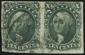 Sale 930, Lot 1481, 1851-56 Issue (Scott 5-17)