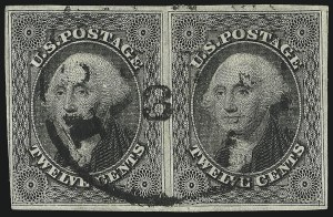 Sale 930, Lot 1487, 1851-56 Issue (Scott 5-17)