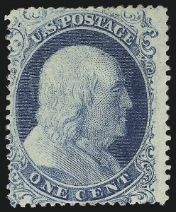Sale 930, Lot 1490, 1857-60 Issue (Scott 18-39)