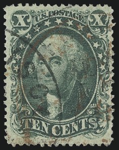 Sale 930, Lot 1573, 1857-60 Issue (Scott 18-39)