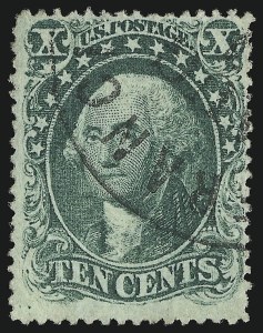 Sale 930, Lot 1576, 1857-60 Issue (Scott 18-39)