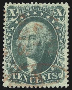 Sale 930, Lot 1582, 1857-60 Issue (Scott 18-39)