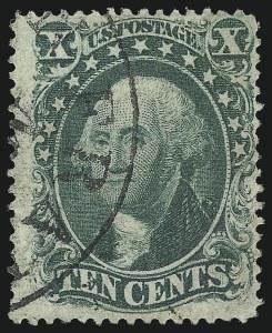 Sale 930, Lot 1593, 1857-60 Issue (Scott 18-39)