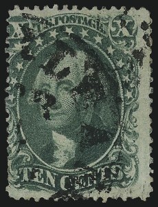 Sale 930, Lot 1596, 1857-60 Issue (Scott 18-39)