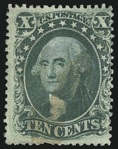 Sale 930, Lot 1597, 1857-60 Issue (Scott 18-39)