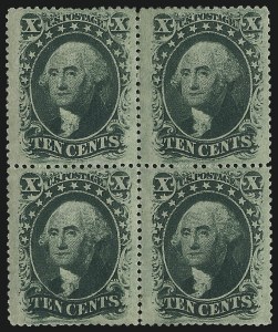 Sale 930, Lot 1599, 1857-60 Issue (Scott 18-39)
