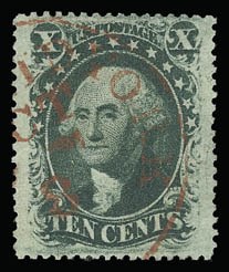 Sale 930, Lot 1601, 1857-60 Issue (Scott 18-39)