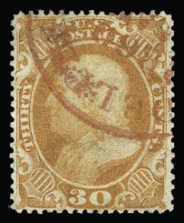 Sale 930, Lot 1635, 1857-60 Issue (Scott 18-39)