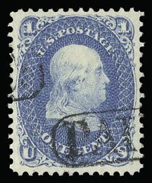 Sale 930, Lot 1661, 1861-66 Issue (Scott 56-78)