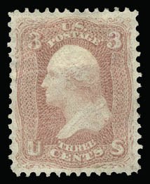 Sale 930, Lot 1670, 1861-66 Issue (Scott 56-78)