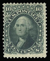 Sale 930, Lot 1713, 1861-66 Issue (Scott 56-78)