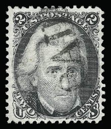 Sale 930, Lot 1796, 1867-68 Grilled Issue (Scott 79-101)