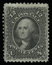 Sale 930, Lot 1833, 1867-68 Grilled Issue (Scott 79-101)