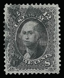Sale Number 930, Lot Number 1838, 1867-68 Grilled Issue (Scott 79-101)