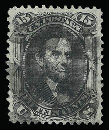 Sale 930, Lot 1845, 1867-68 Grilled Issue (Scott 79-101)