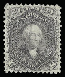 Sale 930, Lot 1849, 1867-68 Grilled Issue (Scott 79-101)