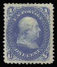 Sale 930, Lot 1857, 1875 Re-Issue of 1861-66 Issue (Scott 102-111)