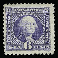 Sale 930, Lot 1892, 1869 Pictorial Issue (Scott 112-122), 6c Ultramarine (115) Sale 930, Lot 1892, 1869 Pictorial Issue (Scott 112-122)