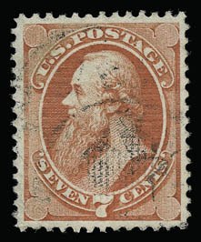 Sale 930, Lot 1992, 1870-71 National Bank Note Co. Grilled Issue (Scott 134-144)
