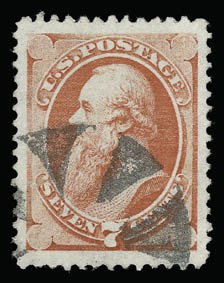 Sale 930, Lot 2005, 1870-71 National Bank Note Co. Ungrilled Issue (Scott 145-155)