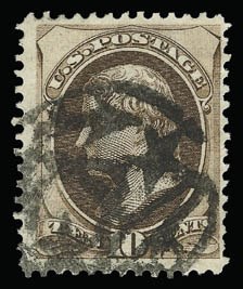Sale 930, Lot 2038, 1873 Continental Bank Note Co. Issue (Scott 156-166)