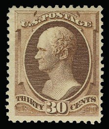 Sale 930, Lot 2107, 1887 American Bank Note Co. Issue (Scott 212-218)