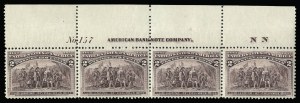 Sale 930, Lot 2145, 1893 Columbian Issue (Scott 230-245)
