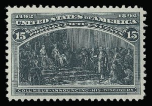 Sale 930, Lot 2166, 1893 Columbian Issue (Scott 230-245)